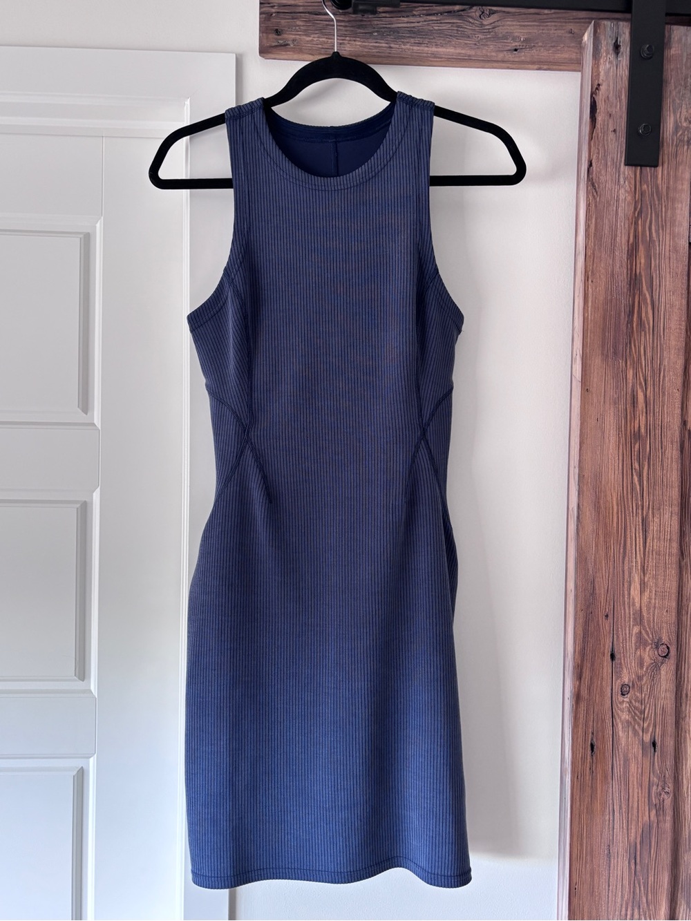 LULULEMON - Ribbed Softstreme Slim-Fit
Tank Dress - true navy